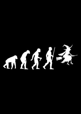 Halloween Witch Flying