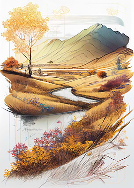 A beautiful landscape