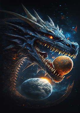 Dragon Eat Planet 01