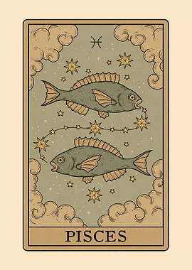 Pisces Tarot Card