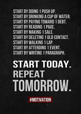 start today repeat