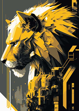 Cyber Lion Animal