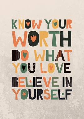 Know Your Worth Retro