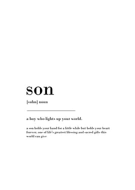son definition