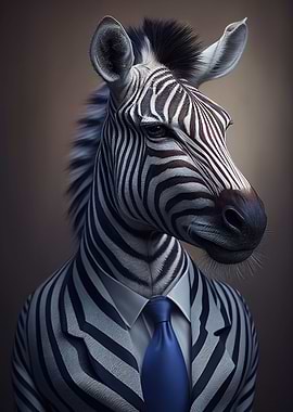 Zebra Suit Animal