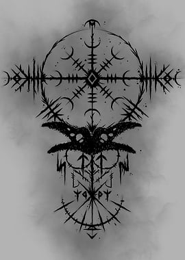 Helm of Awe Viking Runes