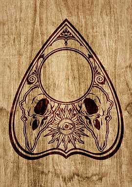 Ouija planchette Raven