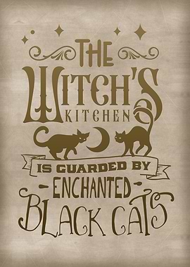 Enchanted black cats