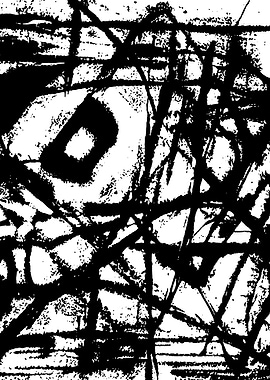 Black and White Abstract