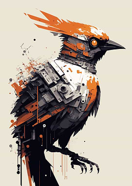 Cyber Bird Animal