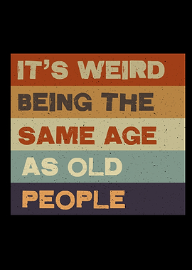 Birthday like old people