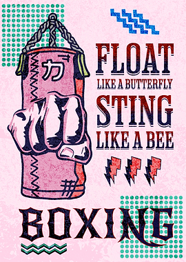 float like a butterfly