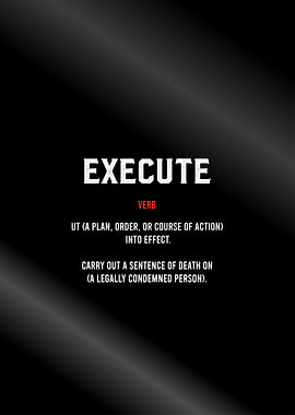 execute