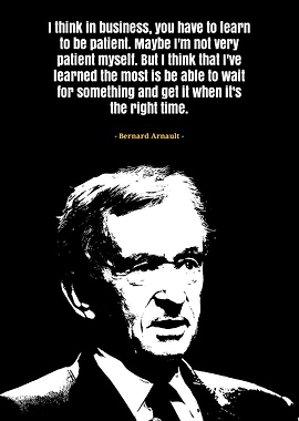 Bernard arnault quote