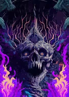 Skull artwork