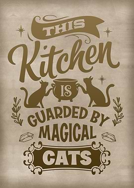 The kitchen is guarded