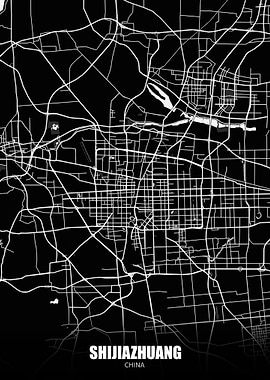 Shijiazhuang China Map