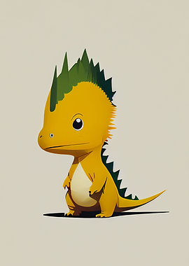 Tiny baby dinosaur
