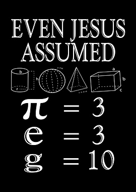 Funny Jesus Engineer Math