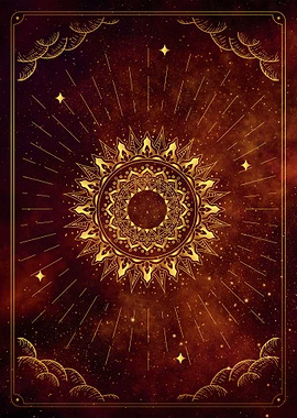 Tarot the Mandala sun