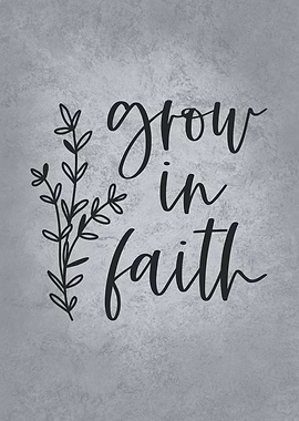 Grow In Faith