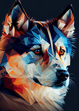 Husky abstract