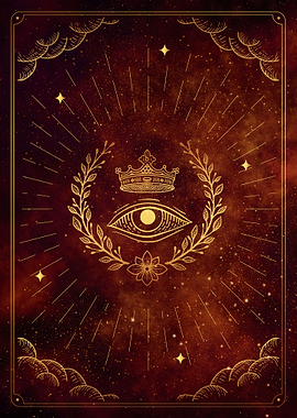 Tarot Eye of the King