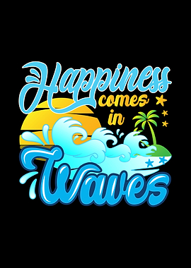 Happiness comes in waves