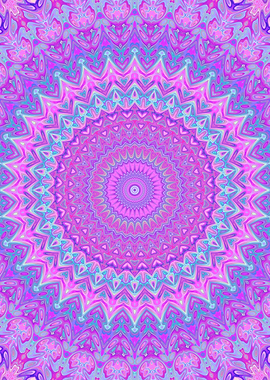 Vibrant Jewel Tone Mandala