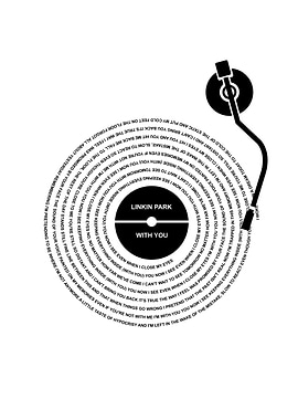 With You Song Lyrics Vinyl