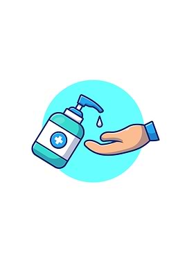 Washing Hand Cartoon