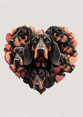 Black and Tan Coonhound