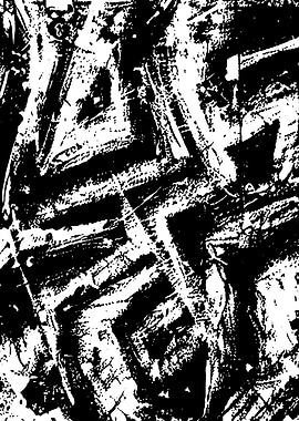Black and White Abstract
