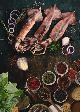 Octopus Seasoning Dish