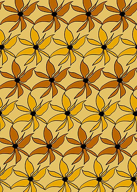 Abstract Florals Pattern 1