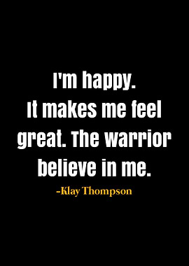 Klay Thompson quote