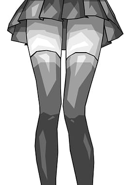 Cute Skirt Mini Gray