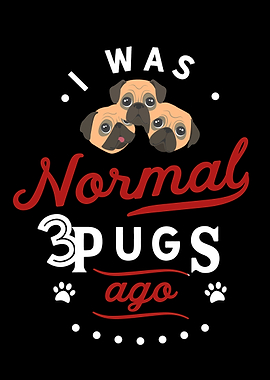 Funny Pug Dow Owner Gift