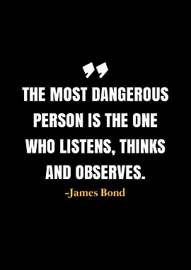 James Bond Quote