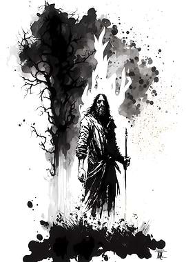 Moses And The Burning Bush