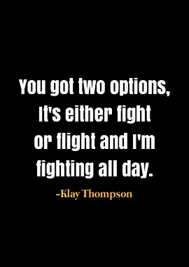 Klay Thompson quote