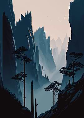 Zhangjiaje Mountains Min