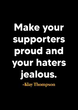 Klay Thompson quote
