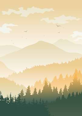 Landscape Mountain Hill