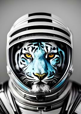 Animal Portrait SpaceTiger