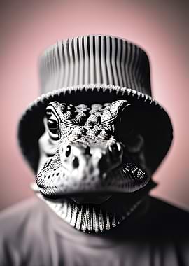 Animal Portrait Crocodile