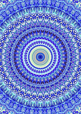 Groovy Psychedelic Mandala