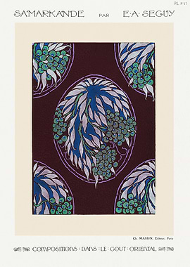 Samarkande Abstract Flower