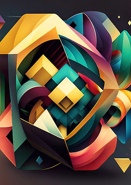 Modern Abstract by Atchi