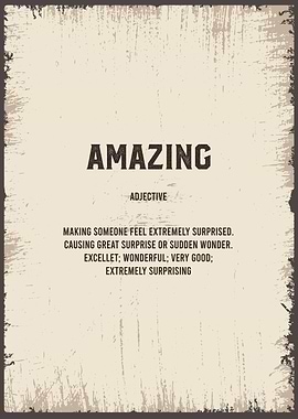 amazing